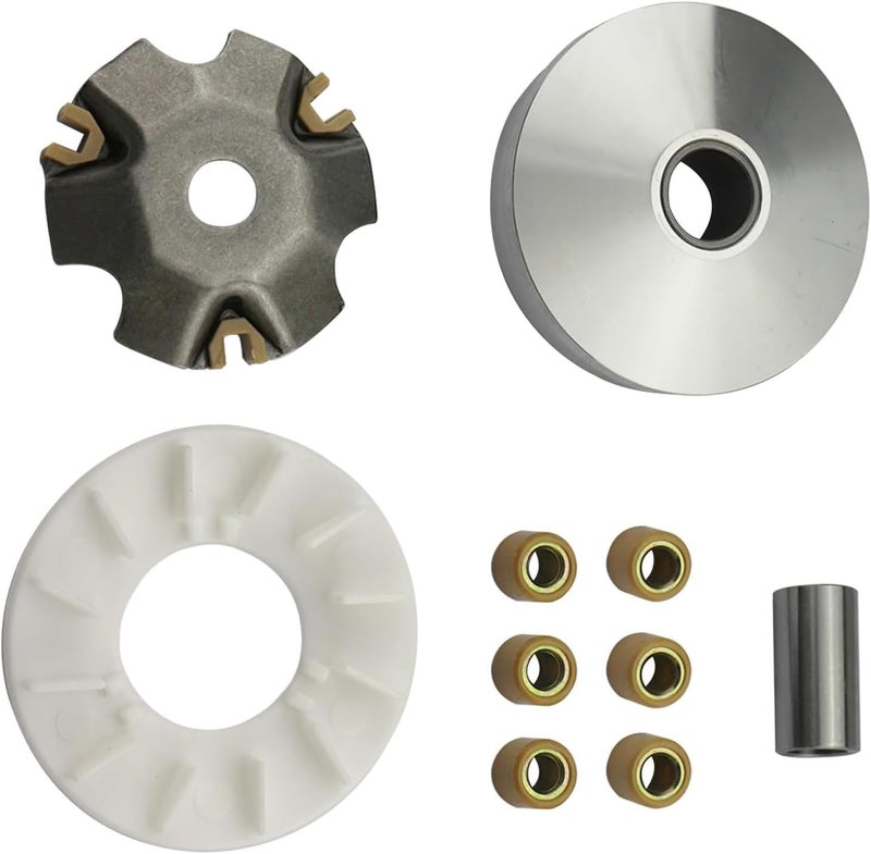 New Olym Variator Assembly Complete Variator Assembly Roller Drive Wheel for Chinese Scooter Moped ATV Go Kart 4-Stroke GY6 50cc 80c 100cc 139QMB 139QMA Engine - Image 1